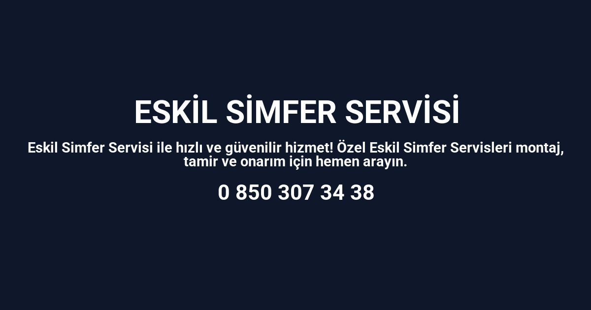 Eskil Simfer Servisi